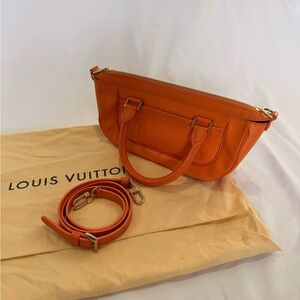 Louis Vuitton D’Anura Orange Epi Leather Shoulder Bag
